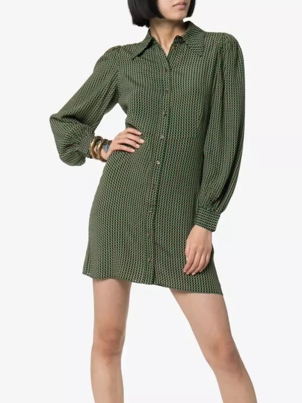 NWT Ganni Shirt Dress